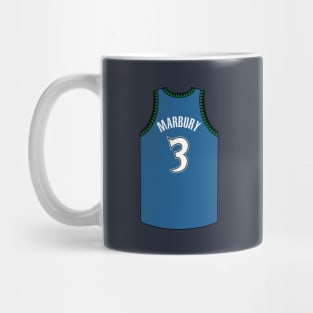 Stephon Marbury Minnesota Jersey Qiangy Mug